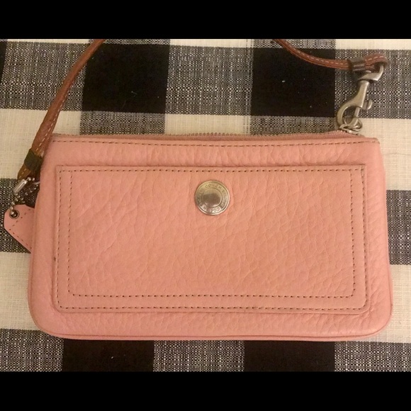 Coach Zippered Wristlet - Picture 3 of 5
